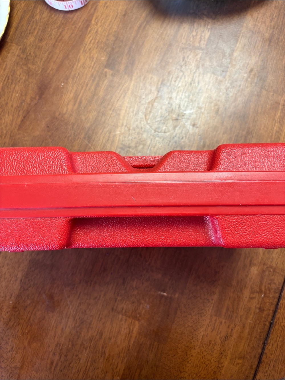 🔴 LEGO Vintage Red Textured Carry Case | Organizer Box - Picture 3 of 7